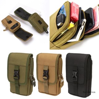 Fol กระเป๋าคาดเอว คาดเอว สไตล์ทหาร สําหรับผู้ชาย EDC Molle Bag Hunting Compact Bag