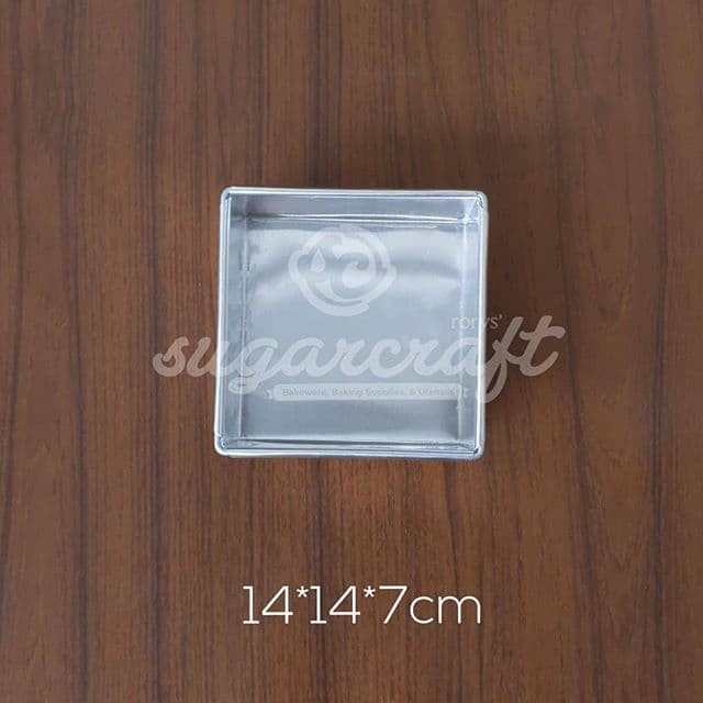 กระทะสี่เหลี่ยม D14cm, H7cm