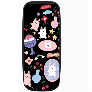 เคสโทรศัพท์ซิลิโคน TPU แบบนิ่ม ลายกระต่ายน่ารัก สําหรับ Nokia 105 2017 2019 106 2018