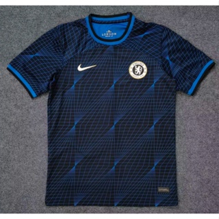 พร้อมส่ง!!! เสื้อกีฬาแขนสั้น ลายทีมชาติฟุตบอล Chelsea Home and Away 2023-24 ชุดเหย้า