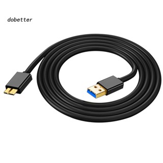 &lt;Dobetter&gt; สายเคเบิลข้อมูล PVC USB 30 เป็น Micro B ความเร็วสูง 50 ซม. 100 ซม. สําหรับคอมพิวเตอร์