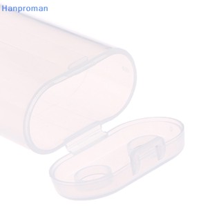 Hanproman&gt; กล่องเคสพลาสติกใส กันน้ํา สําหรับ 2 ส่วน 18650
 ดี