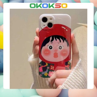 [OKOKSO] เคสมือถือ แบบนิ่ม ลายการ์ตูนผู้หญิง กันกระแทก สําหรับ OPPO Reno9 Reno8 Reno7pro reno6 7z 8T 5 R17 A72 A53 A9 2020 F11 A31 F9 A15 A3S A78 A77 Findx5pro