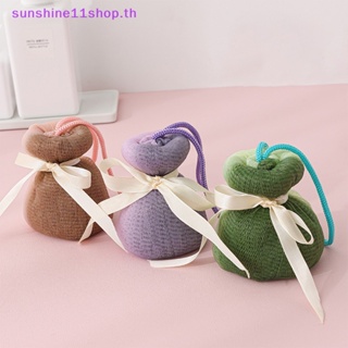 Sunshop ฟองน้ําโฟมขัดผิว ทําความสะอาดผิวกาย แบบนิ่ม สําหรับห้องน้ํา