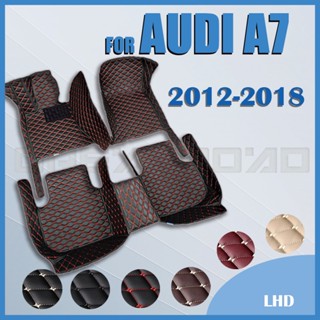 แผ่นรองพื้นรถยนต์ RHD สําหรับ AUDI A7 2012 2013 2014 2015 2016 2017 2018