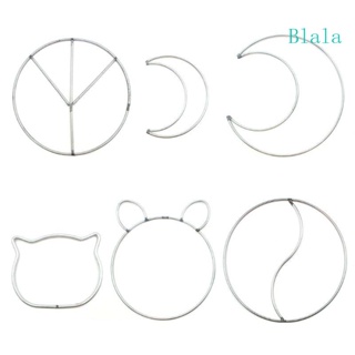 Blala แหวนเหล็ก รูปตาข่ายดักฝัน แมว ดวงจันทร์ น่ารัก DIY