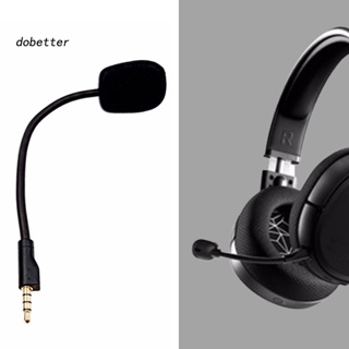 &lt;Dobetter&gt; ชุดหูฟังไมโครโฟน สเตนเลส 35 มม. ยืดหยุ่น สําหรับ Steelseries Arctis 3 5 7 Pro