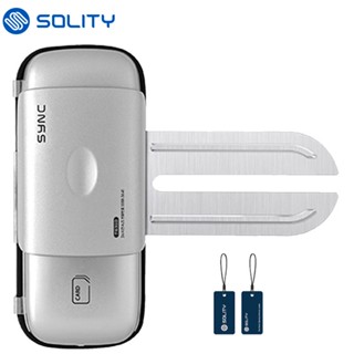 SOLITY SYNC TG310 Digital Glass Door Lock Number Card Key Password