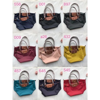 แท้ LONGCHAMP 1899 2605 1621 กระเป๋าสะพายไหล่ กระเป๋าถือ ทรงโท้ท 18 สี