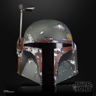 (รับส่วนลด 10-20%) Star Wars The Black Series Boba Fett Electronic Helmet