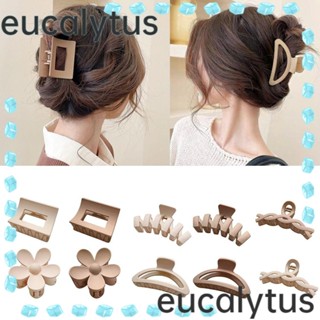 Eucalytus1 กิ๊บติดผม รูปปลาฉลาม สําหรับผู้หญิง 4 ชิ้น