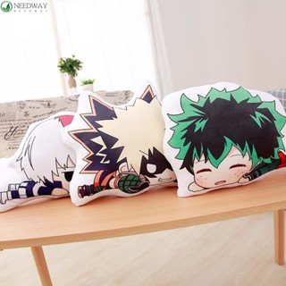 Needway หมอนตุ๊กตานุ่ม รูปการ์ตูนอนิเมะ My Hero Academia Q Version Todoroki Shoto Bakugou Katsuki Midoriya Izuku ขนาด 35 ซม. ของเล่นสําหรับเด็ก