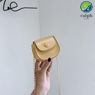 Ralph กระเป๋าถือ กระเป๋าสตางค์ หนัง PU ใส่เหรียญ ลิปสติก ใส่บัตร ขนาดเล็ก สไตล์เรโทร เรียบง่าย สําหรับผู้หญิง