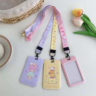 พร้อมส่ง🚚💨SANRIO กระเป๋าใส่บัตร PVC/บัตรนักเรียน ใส่คีย์การ์ดได้