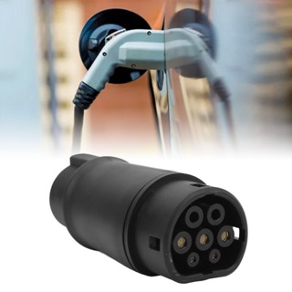  YiChe อะแดปเตอร์ชาร์จรถยนต์ไฟฟ้า Type 1 ถึง 2 EV Connector 16‑32A 220‑250V สำหรับยานพาหนะมาตรฐานของสหรัฐอเมริกาถึงสหภาพยุโรป