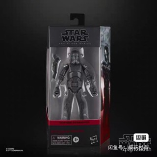 ฟิกเกอร์โมเดล Hasbro STAR WARS Clone WARS Black Elite Soldier ของเล่นสําหรับเด็ก