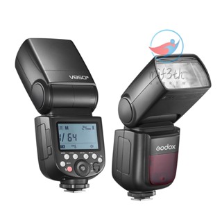 Godox V850III แฟลชกล้องไร้สาย 2.4G ตัวรับส่งสัญญาณ 1/8000s HSS GN60 พร้อมแบตเตอรี่ ความจุเยอะ 2600mAh แบบเปลี่ยน สําหรับ Panasonic