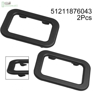 [ISHOWMAL-TH]Door Handle Trim 2x/set Accessories Black Fittings For BMW E30 E28 E24 E23-New In 8-