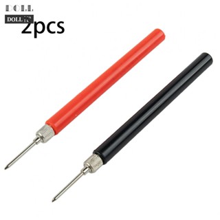 ⭐24H SHIPING ⭐Test Probes Multimeter Test Probes Nickel Plating Red W/ 4mm Socket 2pcs