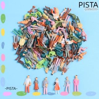 Pista ฟิกเกอร์คน 1:100 1:150 1:75 1:50 สําหรับตกแต่งบ้านตุ๊กตา 100 ชิ้น