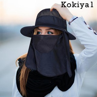 [Kokiya1] หมวกกันแดด ถอดได้ เหมาะกับฤดูร้อน สําหรับตกปลา ตั้งแคมป์