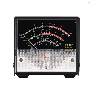 Tomobetter เครื่องวัดพลังงานภายนอก SWR โวลต์มิเตอร์ จอแสดงผล เข้ากันได้กับ YAESU FT-857 FT-897