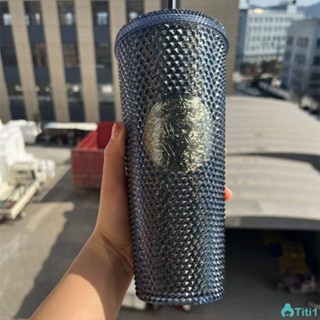 Starbucks Diamond Goddess Straw Cup Coffee Cup Tumbler Durian Cup Reusable Bling 710ml/24oz TH1