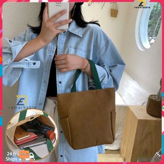 พร้อมส่ง Insulation Storage Tote Bag Starbucks Canvas With Rice Student Handbag Large Insulated Lunch Box amazing_th