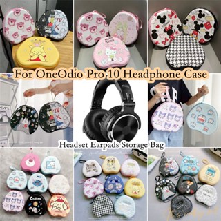 【imamura】เคสหูฟัง ลายการ์ตูนนักบินอวกาศ สําหรับ OneOdio Pro 10 OneOdio Pro-10