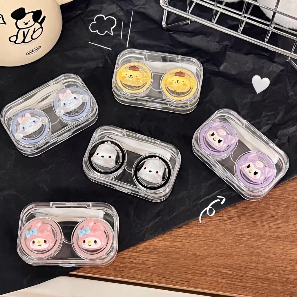 กรณีคอนแทคเลนส์น่ารัก การ์ตูนขนาดเล็ก Cute Contact Lens  Case