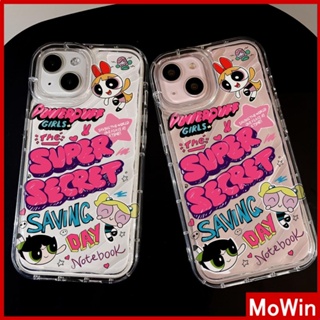 Mowin - เข้ากันได้สำหรับ เคสไอโฟน เคสไอโฟน11 เคส iphone 11เคส เคสใสระลอกน้ำ TPU กันกระแทกนุ่มใสน่ารักภาษาอังกฤษคลาสสิกสาวการ์ตูนเข้ากันได้กับ iPhone 13 Pro max 12 Pro Max 11 XR XS 7