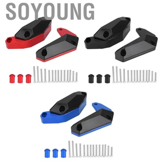 Soyoung Engine Cover Guard Pad Crash Protector Sliders Stator Slider Falling Frame Fit for YZF R1S MT‑10 FZ‑10 15‑20