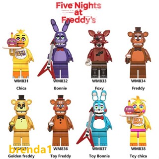 【COD】ฟิกเกอร์ Fnaf Series Fazbear Bonnie Chica Foxy Freddy ขนาดเล็ก ของเล่นสําหรับเด็ก