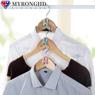 Myronghd ตะขอแขวนเสื้อผ้า กันลื่น ใช้ง่าย สําหรับจัดระเบียบตู้เสื้อผ้า บ้าน และที่อยู่อาศัย 5 15 ชิ้น