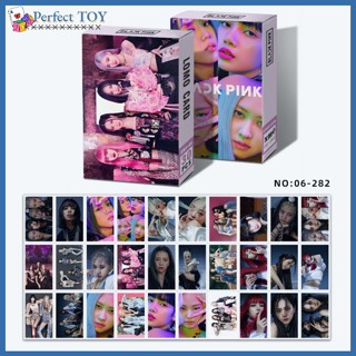 Pst โปสการ์ด อัลบั้มรูป Kpop LISA JISOO JENNIE ROSE BLACKPINK LOMO