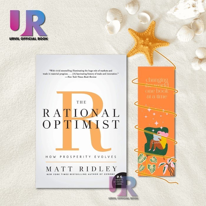 The Rational Optimist โดย Matt Ridley (ภาษาอังกฤษ)