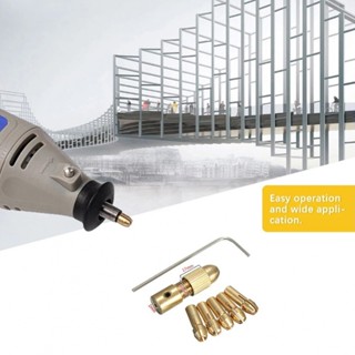 ⚡NEW 8⚡Chuck Adapter Collet 1*Handle Brass Overall Length: 28.3mm Accessories