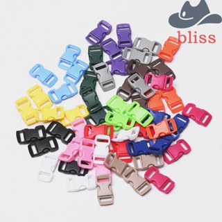 Bliss ปลอกคอพลาสติก 3/8 นิ้ว 10 มม. สําหรับตั้งแคมป์กลางแจ้ง 10 ชิ้น