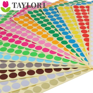 Taylor1 สติกเกอร์ฉลากปฏิทิน ปฏิทิน 10 มม. มีกาวในตัว