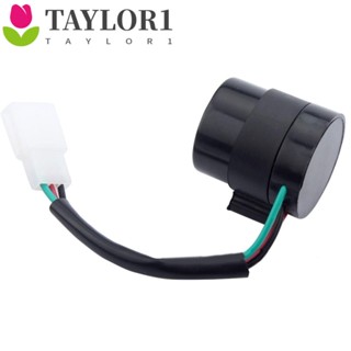 Taylor1 รีเลย์ไฟเลี้ยว Led Gy6 3 Pin 12v ทรงกลม อุปกรณ์เสริม สําหรับ Gy6 50-250cc