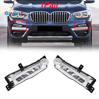 ไฟตัดหมอก LED DRL สําหรับ BMW X3 X4 G01 G02 2017-2019