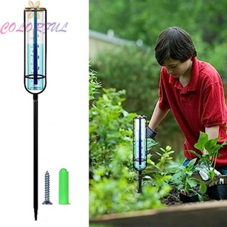 【COLORFUL】Rain Gauge Garden Water Gauge Measurement Tool Rain Falling Measuring Reusable