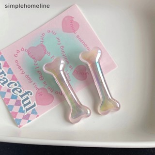 [simplehomeline] ใหม่ กิ๊บติดผม รูปกระดูกน่ารัก แวววาว เครื่องประดับ สําหรับผู้หญิง พร้อมส่ง