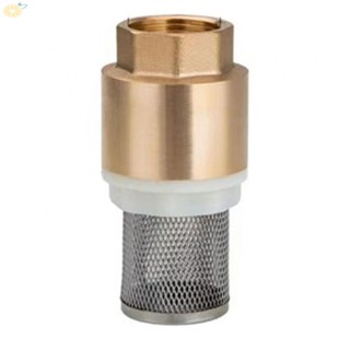 【VARSTR】Brass Foot Valve 1 Inch BSP Internal Thread Basket Suction Basket DN32/32 Mm