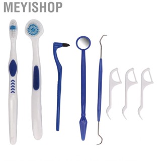 Meyishop Care Kit  8 Piece PP Plastic Travel Oral for Dental Accessory