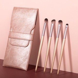 Small grape four-branch eye shadow brush set Cangzhou make-up brush portable one soft hair eye halo brush three sets