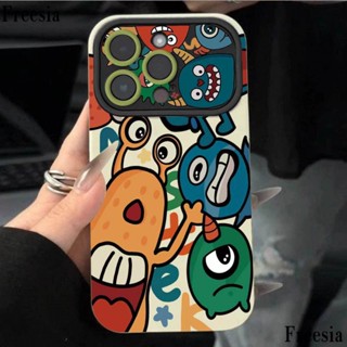 เคสโทรศัพท์มือถือ แบบนิ่ม ลายมอนสเตอร์ สําหรับ Apple Iphone xs14 12plus 11 Xri 13promax 78 B7LK
