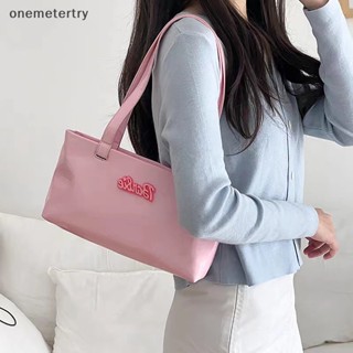 Onem กระเป๋าสะพายไหล่ กระเป๋าถือ ทรงสี่เหลี่ยมผืนผ้า สีดํา แวววาว แฟชั่นสําหรับสตรี ของขวัญวันเกิด