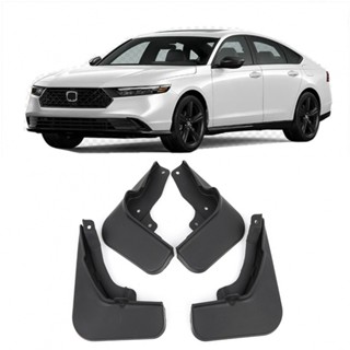 ⚡NEW 8⚡4pcs For Honda For Accord 2023-2024 Black Plastic Splash Mud Flaps Mud Guards