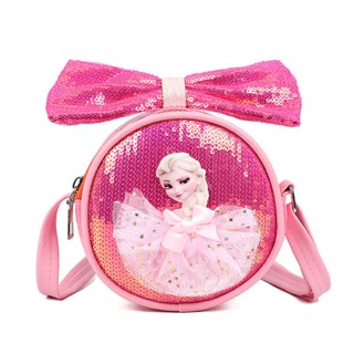 Korean Style Childrens Bag Princess Fashion Bag Girls Crossbody Bag Beautiful Princess Style Cute Cartoon Shoulder Bag Bag g5mH